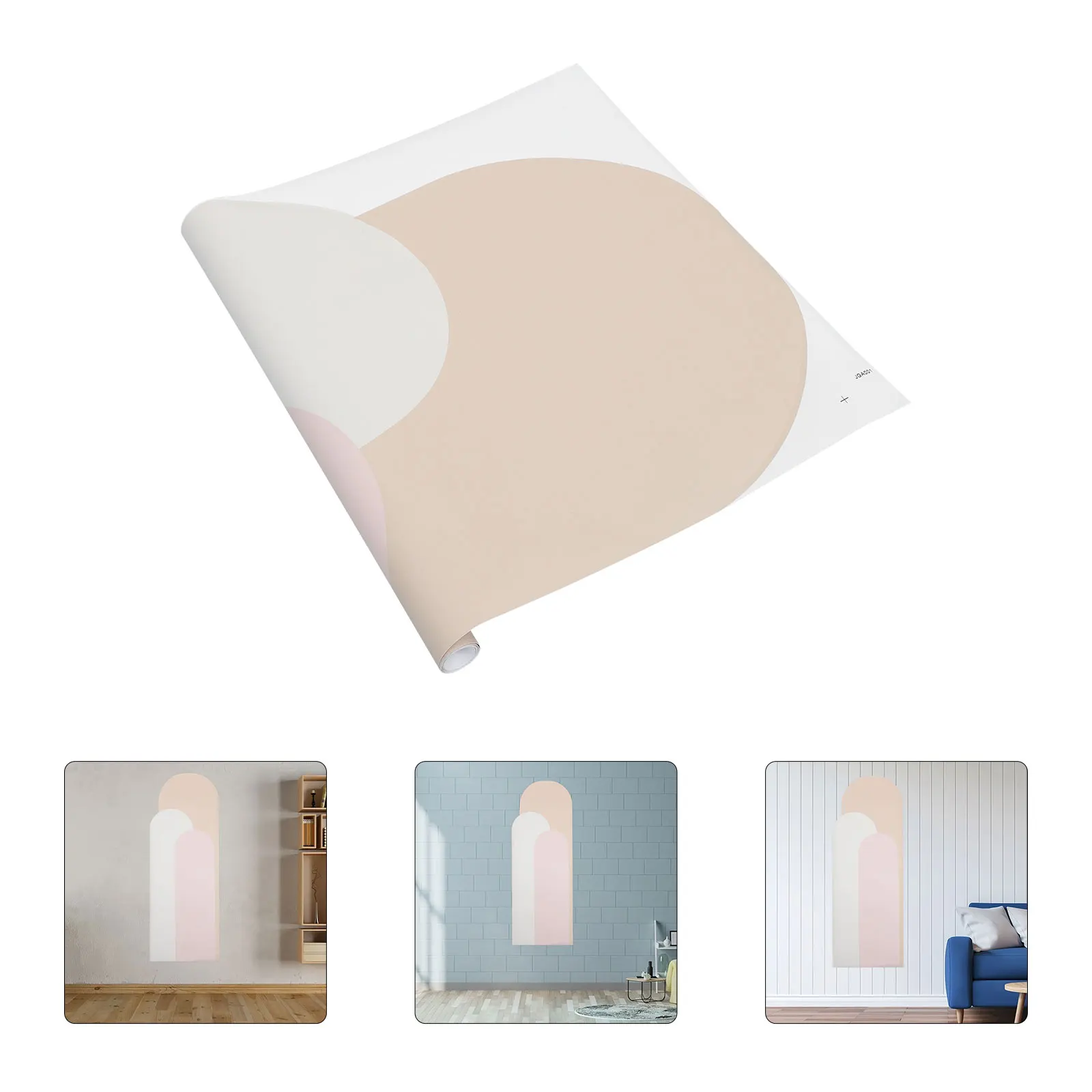 

3D Geometric Stickers Art Decal Living Room Bedroom Pvc Removable Adhesive Wallpaper Stick Tile Sticker Peel Stick
