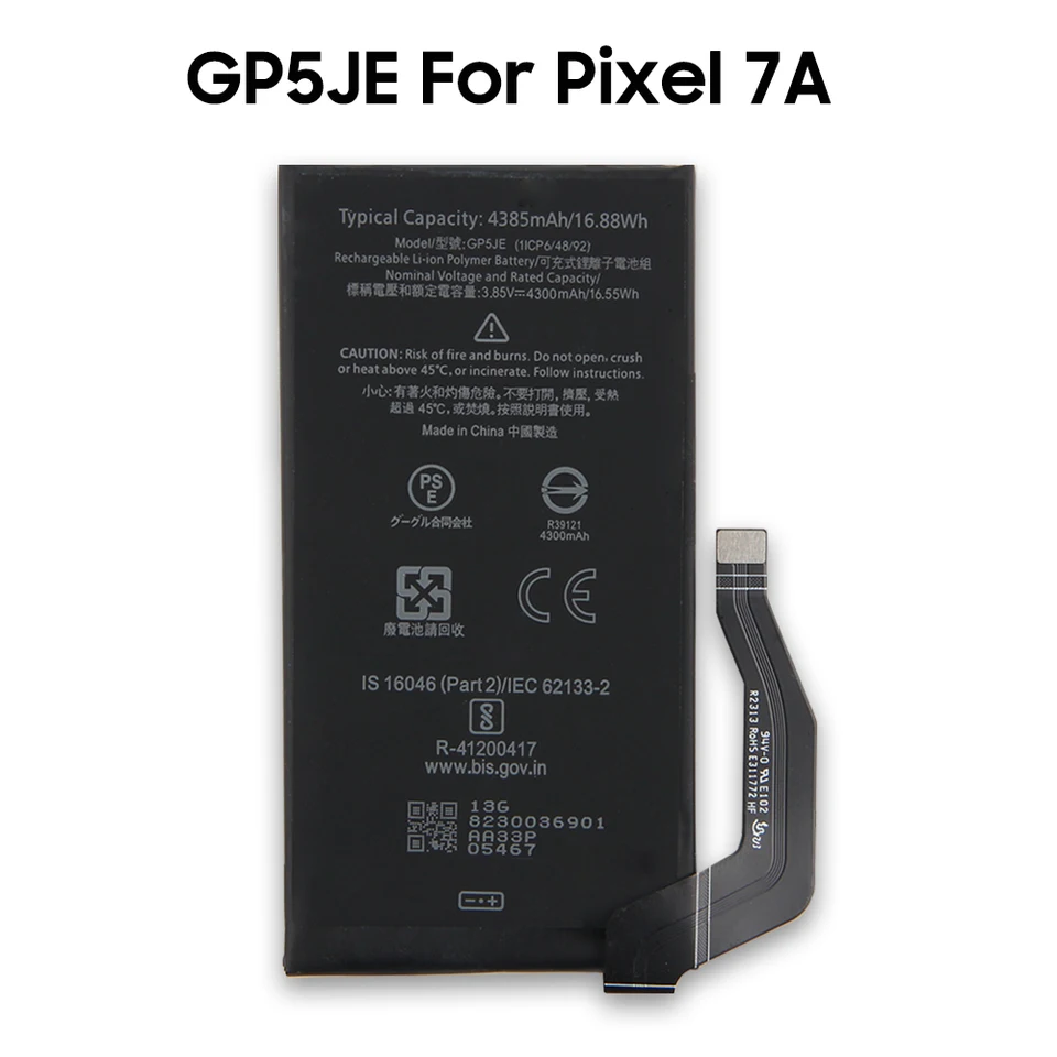 Made In 2024 Replacement Battery GZE8U For Google Pixel 7 GP5JE