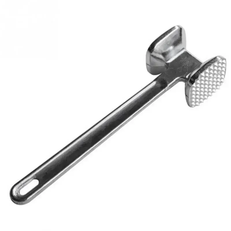 Stainless Steel Hammer Meat Mallet Tenderizer Steak Beef Pork Chicken Hammer Kitchen Tool