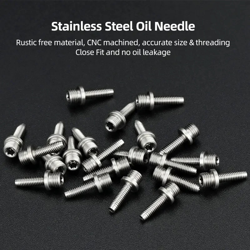 10 الزيتون حلقة النفط إبرة عدة لسلسلة SRAM AVID Stealth-A-Majig دراجة الصحن الهيدروليكي خرطوم الفرامل إدراج أجزاء التثبيت السريع #2