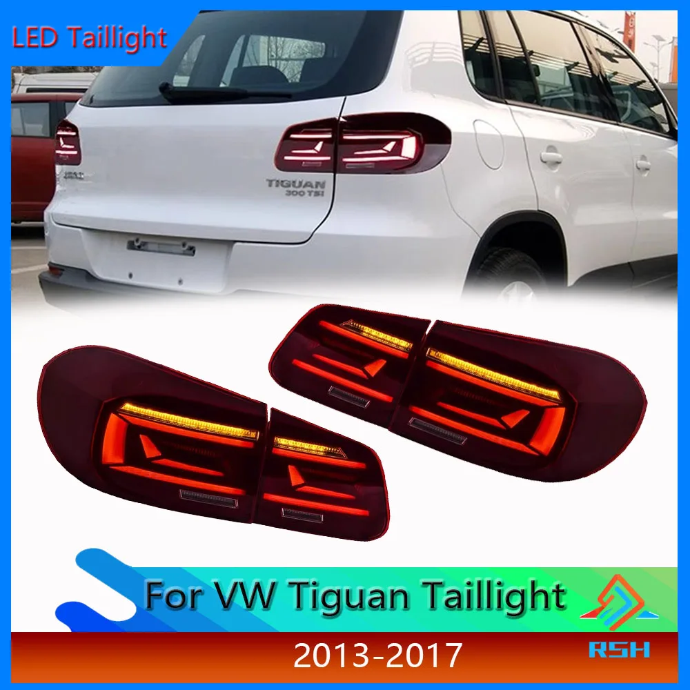 

Car Rear Back Lamps Assembly For VW Tiguan 2013-2017 LED Auto Taillight Upgrade Magotan B8 8.5 Style Accessories Plug and Play