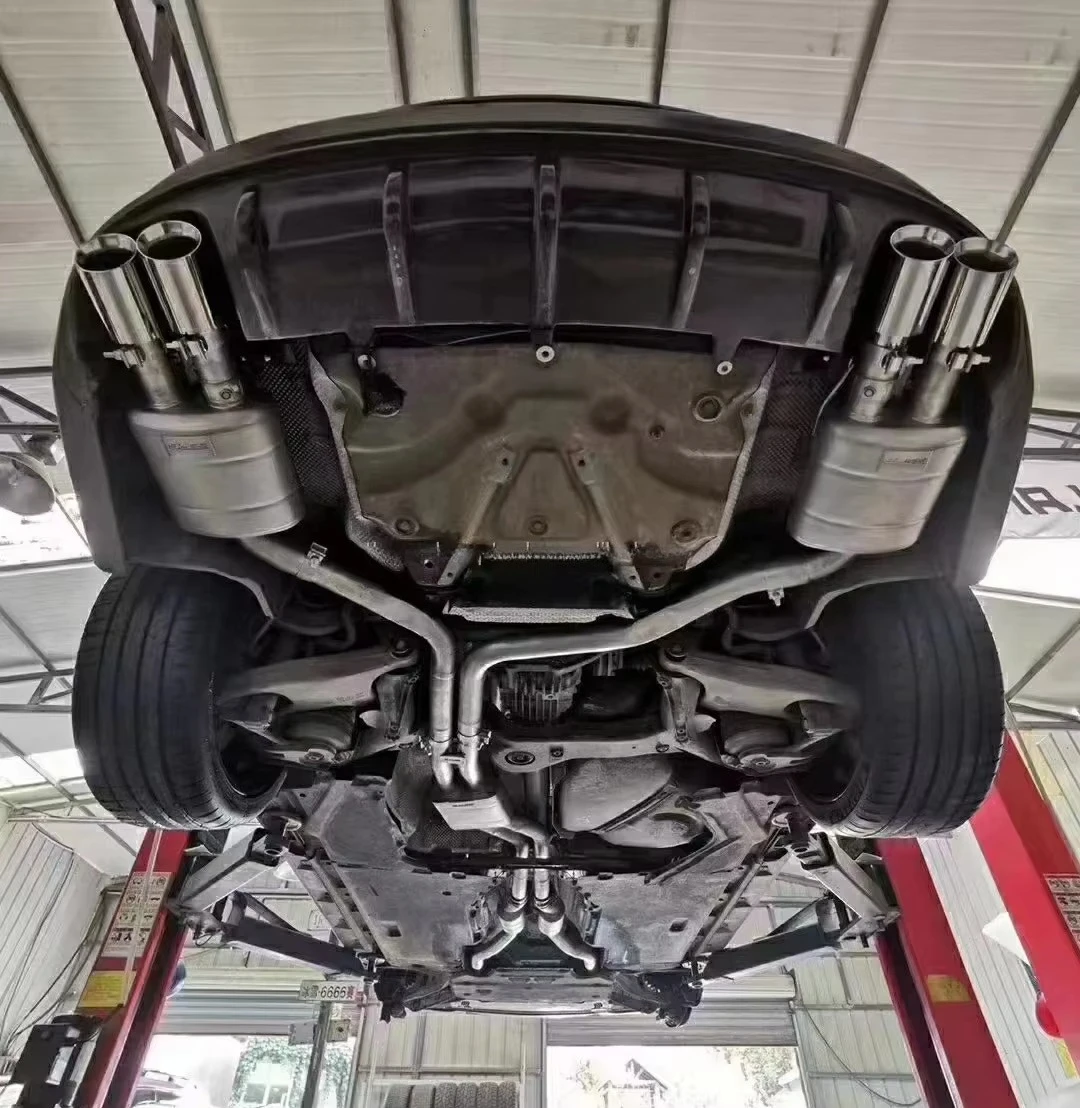 

Tuning Valved Exhaust Pipes for S6/s7 C7 C8 4.0t Stainless Steel Exhaust Pipes with Front Pipe Escape System Valve Muffler