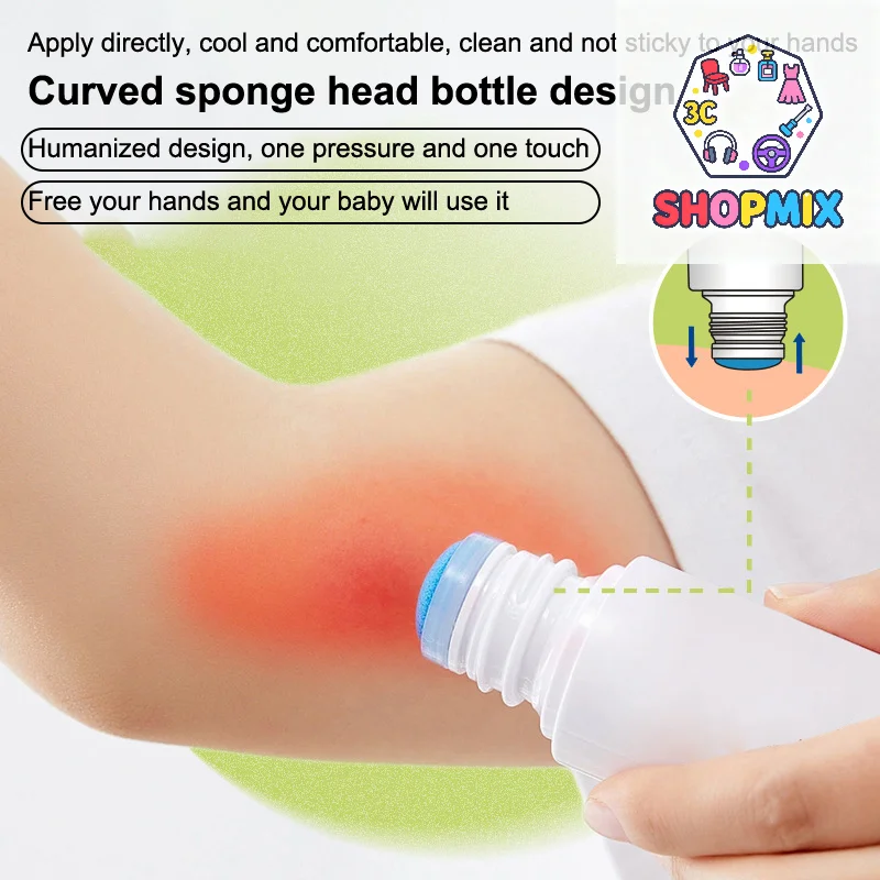 50/80/150 مللي إعادة الملء الإسفنج رئيس قضيب البلاستيك فارغة السائل زجاجات الطب العناية بالبشرة فروة الرأس الشعر تخزين مضاد للحكة #1