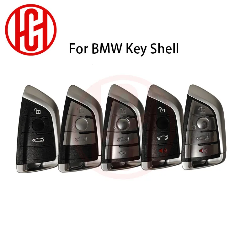 

Smart key Shell 4buttons Cover for BM X1 X3 X4 X5 X6 F15 F16 F48 Keyless remote Replacement Case DIY use