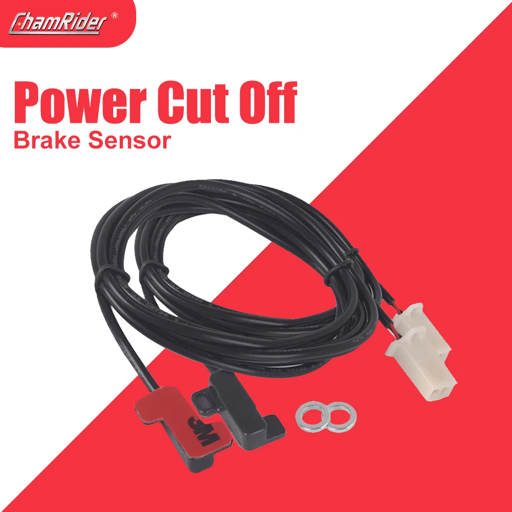 Electric Bike Brake Sensor Power Cut off Brake Lever Gear Shifter Combined Hydraulic Brake 2 Pin Julet Waterproof Connector Plug