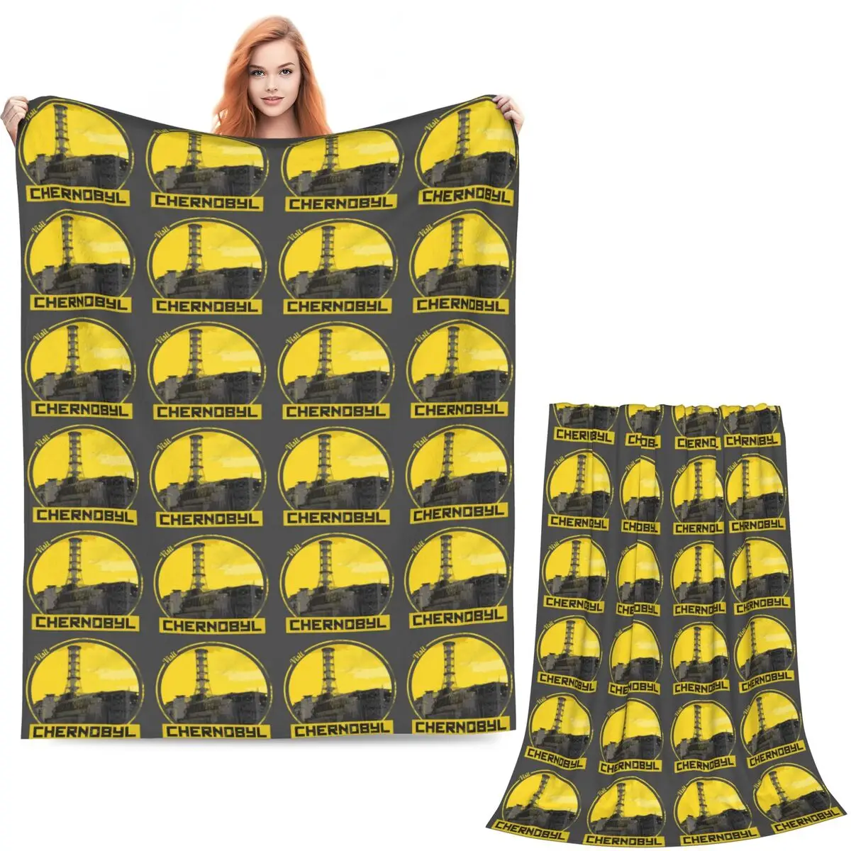 Stalker Shadow Of Chernobyl Game Blankets Soft Warm Flannel Throw Blanket Bedding for Bed Living room Picnic Travel Home Couch