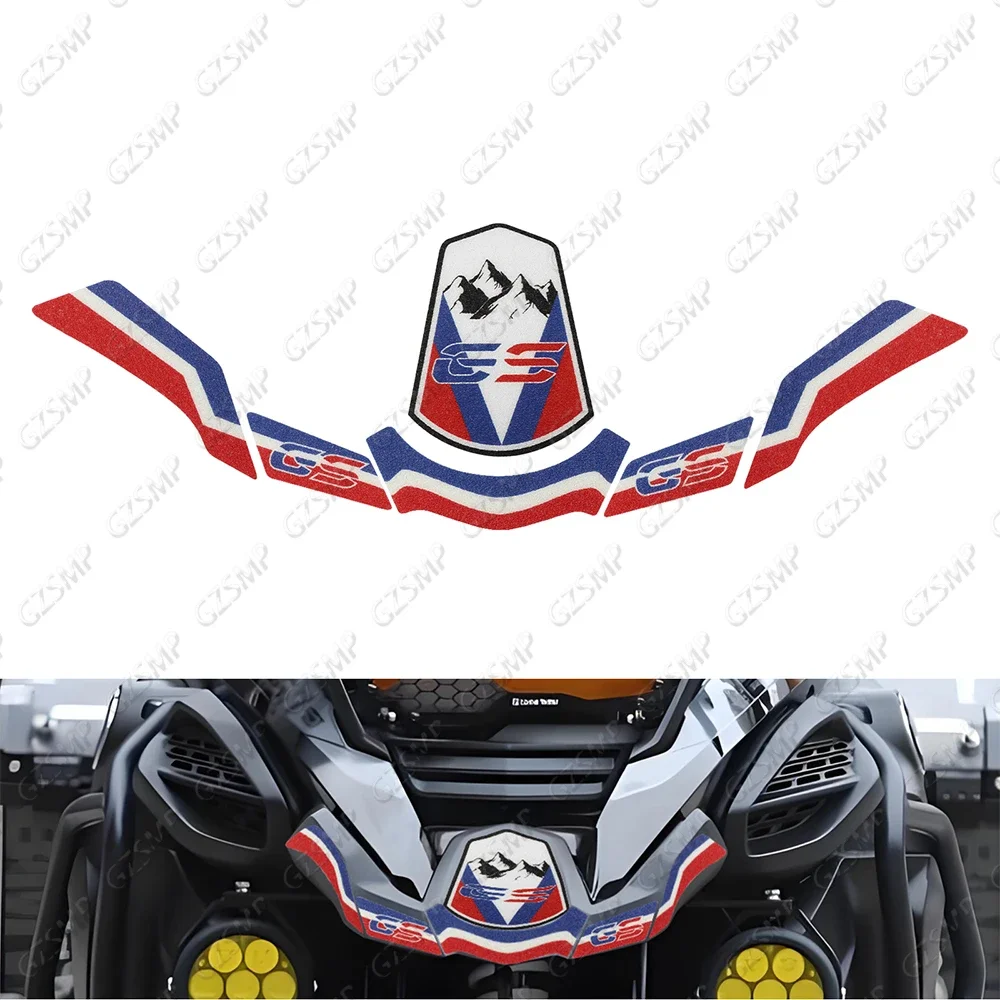 

Fairing Beak Fender Extension Guard Wheel Cover Frosted sticker fit For BMW R1250 GS Adventure 2014-2023 R1200GS ADV