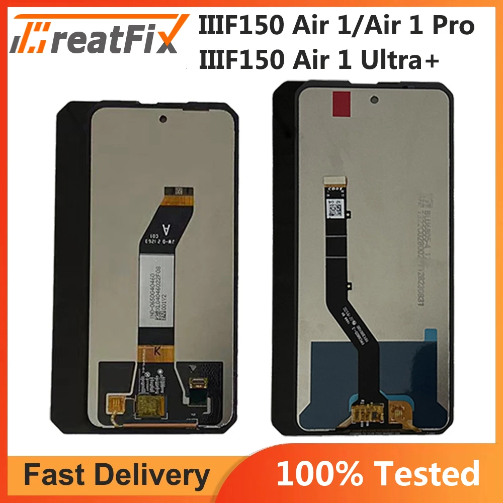 

Original 6.52'' For iiiF150 Air 1 Air1 Pro LCD Display Assembly Touch Digitizer Screen For iiiF150 Air 1 Ultra Plus LCD Repair