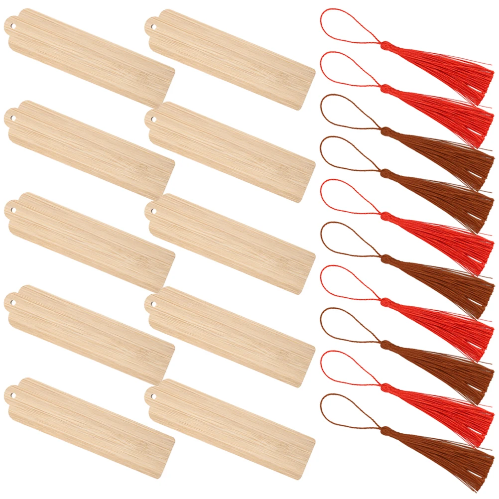 ชุดงานฝีมือไม้ไผ่ตกแต่งพู่ห้อย งานประณีต ทนทาน แข็งแรง เหมาะสำหรับงาน DIY ของตกแต่ง ของขวัญวันครบรอบ ที่คั่นหนังสือเปล่า