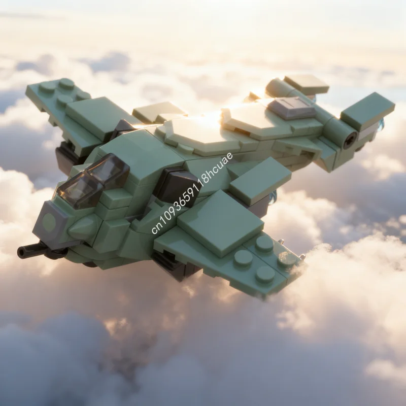 

141 шт. MOC UNSC TC Модель Пеликана Строительные блоки Строительство DIY Творческая идея Образовательный кирпич Рождественские подарки Игрушки для детей