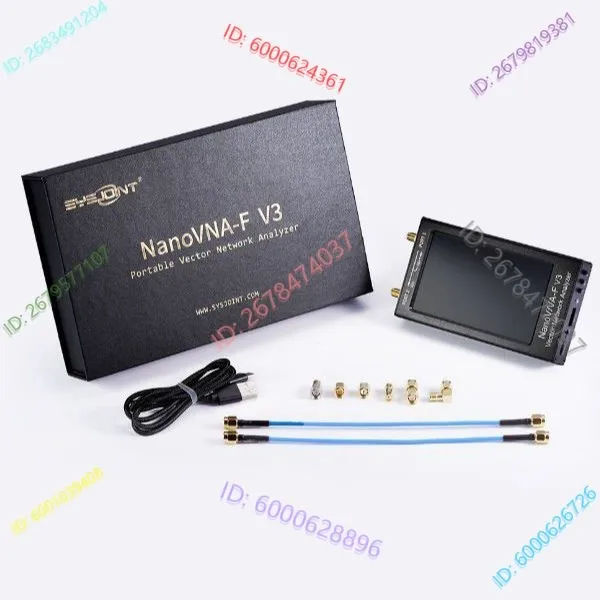 

NanoVNA-F V3 1M-6G 4.3 inch vector network analyzer HF VHF UHF SHF talent