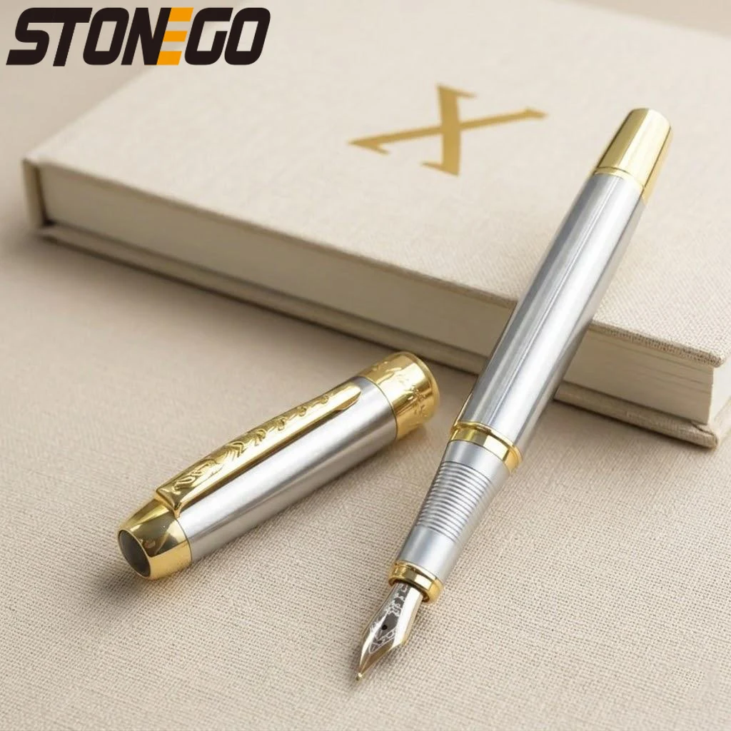 caneta-tinteiro-de-luxo-com-ponta-de-aco-dourada-retro-recarga-de-tinta-escrita-suave-material-de-escritorio-presentes