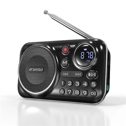 SanSui F21 Portable Bluetooth Speaker FM Radio 70MHz-108MHz