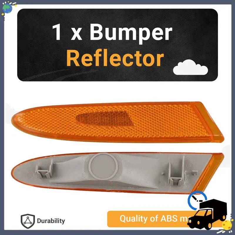 عاكس المصد الأمامي للسيارة يدوم طويلاً لسيارة جاكوار XJ X350 2003-2009