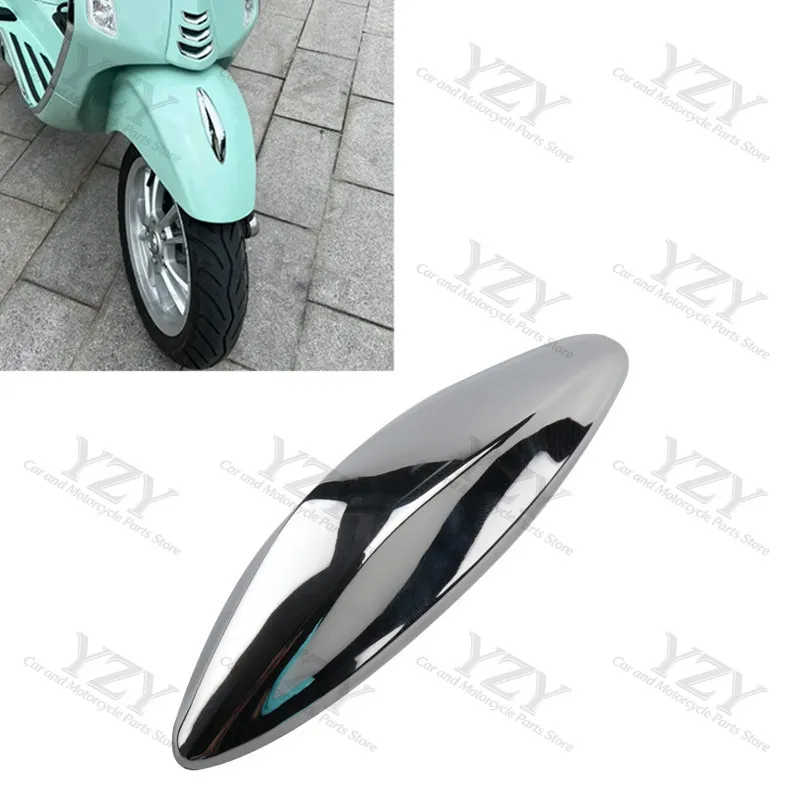 For VESPA Spring 150 Special Front Fender Plated Nose, Beak Decorative Cover
