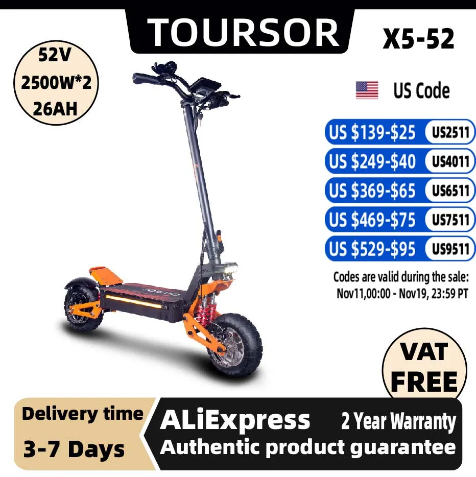 Toursor X5 Electric…