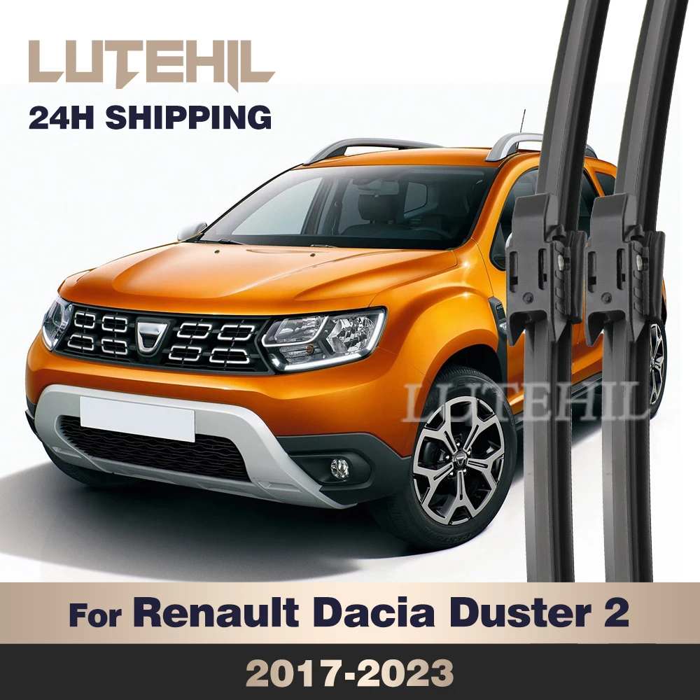 Für Renault Dacia Duster 2 2017-2023 2018 2019 2020 2021 2022 Wischerblätter Windschutzscheibe 24