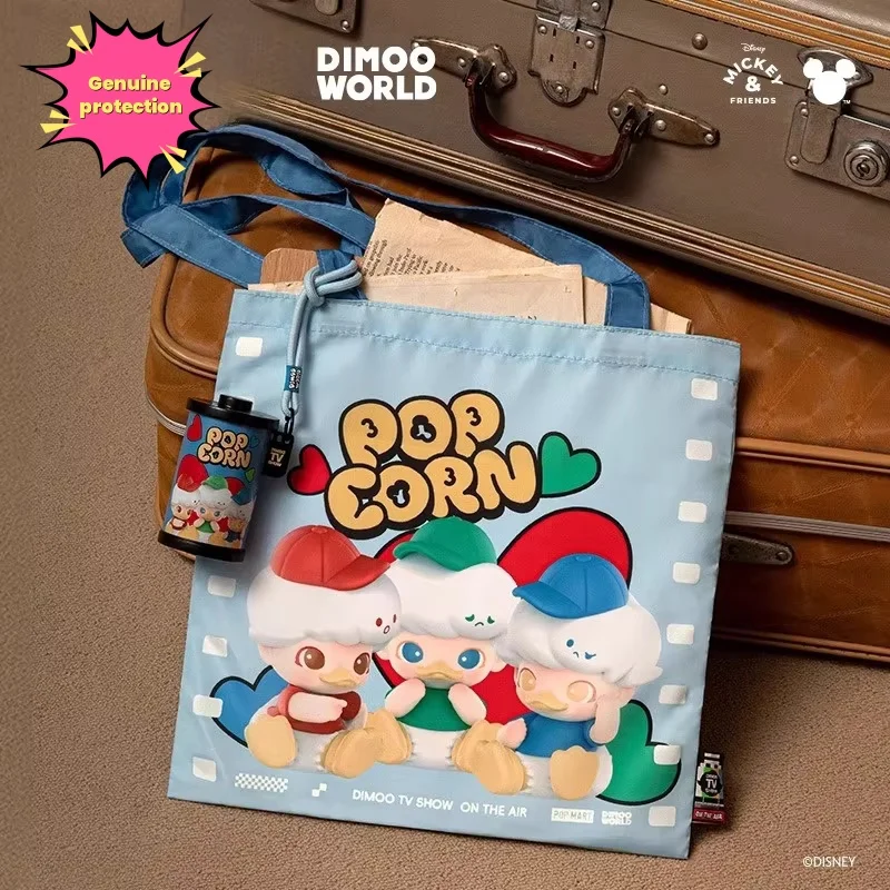 nieuwe echte DIMOO WORLD Disney Series opbergtas blinde doos Kawaii Cartoon Figuur Co-Branded tas Mystery box Meisjes verjaardagscadeau