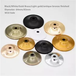 M10 Metal Claw Circular screw mouth ceramic desk lamp bottle cap I-shaped piece lamp head fixing accessories DIY Lighting Cover
