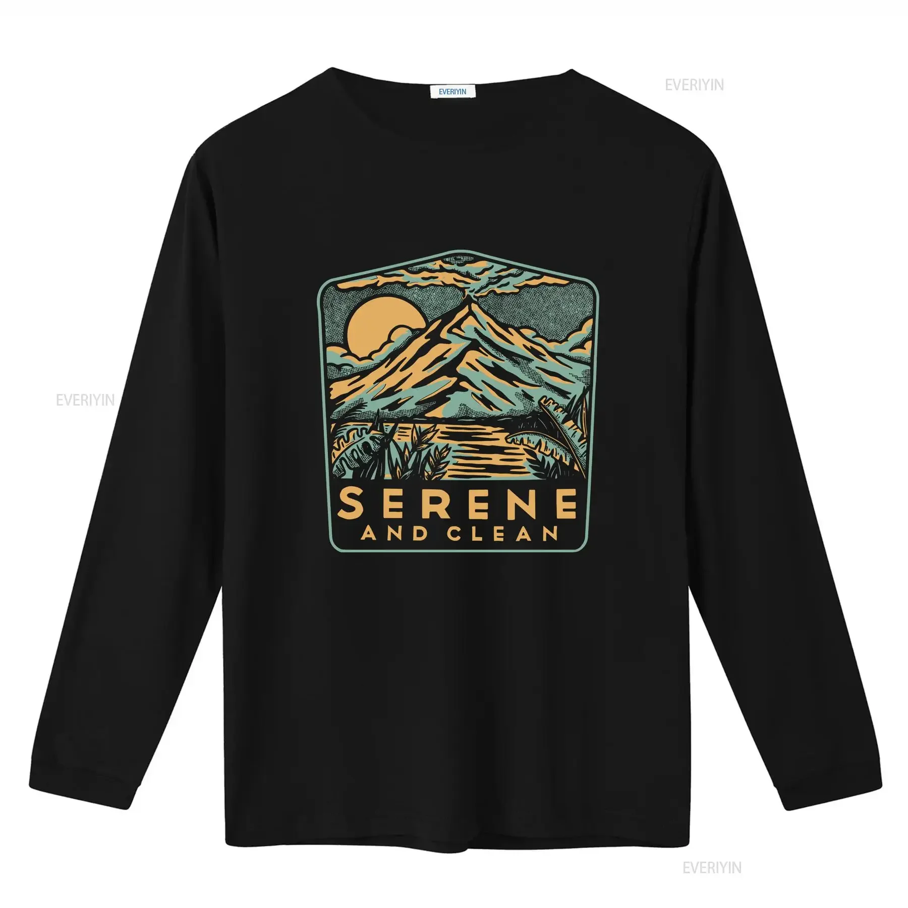 تي شيرت انتعاش Serene and Clean AA NA Sobriety Sober 12 خطوة إدمان طبيعي عتيق مغسول للجنسين ممتد قليلاً #3