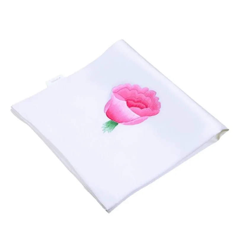 Hand-embroidered High-grade Silk Antique Handkerchief 