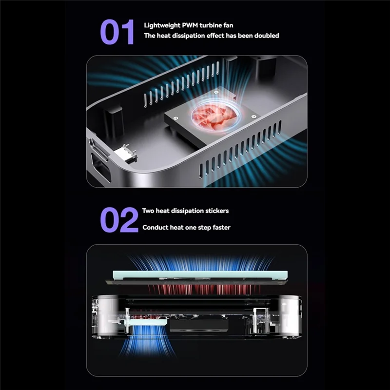 A99E-80Gbps Thunderbolt 5 SSD Enclosure JHL9480 Chip SSD Enclosure 80Gbps SSD Enclosure