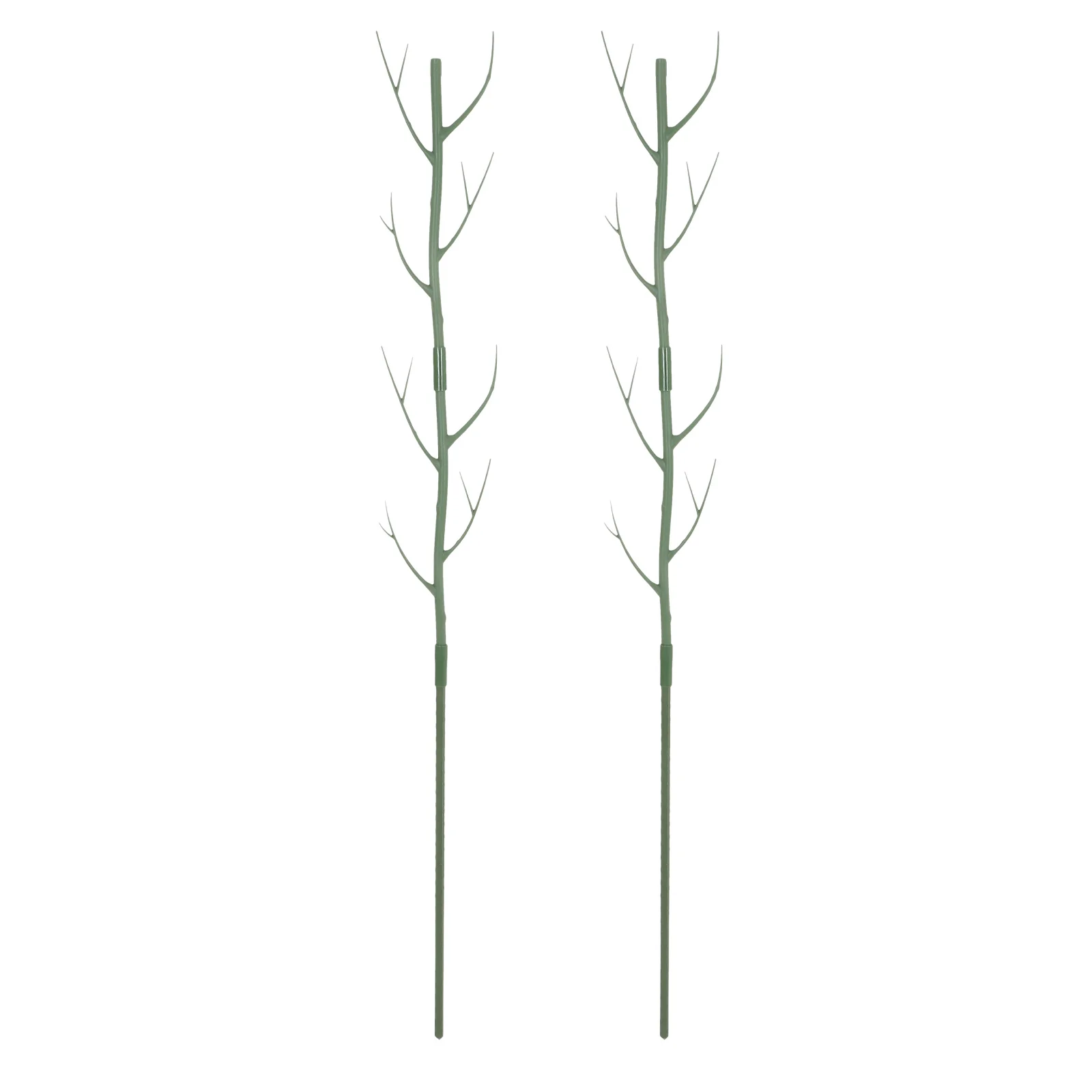 

2Pcs Plant Climbing Trellis Branch Design Sturdy PP Material Support Rack for Home Balcony Flower Vine Plant Growth Frame