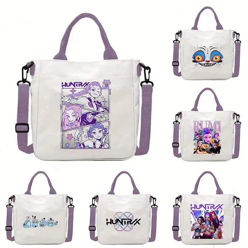 أنيمي الكرتون أنيمي حقيبة كروسبودي جماليات أنيمي الكرتون 2025 حقائب كتف نسائية حقيبة ساعي الموضة الكورية