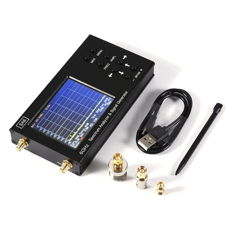 AF90-SA6 Handheld Spectrum Analyzer Wi-Fi CDMA Lab 35-6200Mhz Signal Test Signal 6G Portable Tester