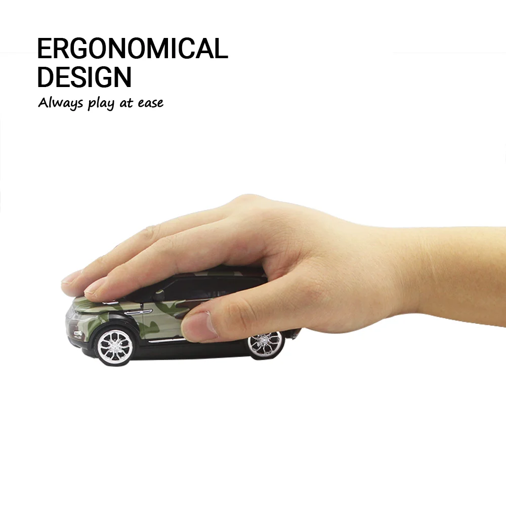 LED Backlight Sports Car Mouse Blind Box Random Delivery 2.4GHz USB Wireless Mause Funny 3D Mini Mice for PC Laptop Boys Gift