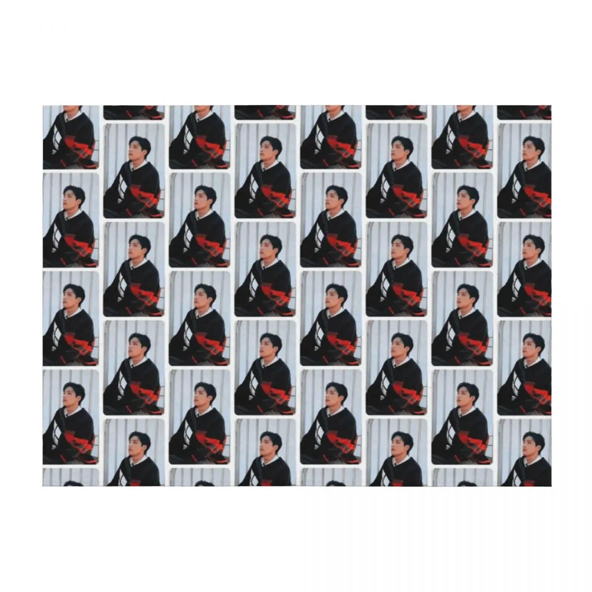 

Keeho P1Harmony P1H Siren Throw Blanket Plush Hair manga For Sofa Thin Blankets