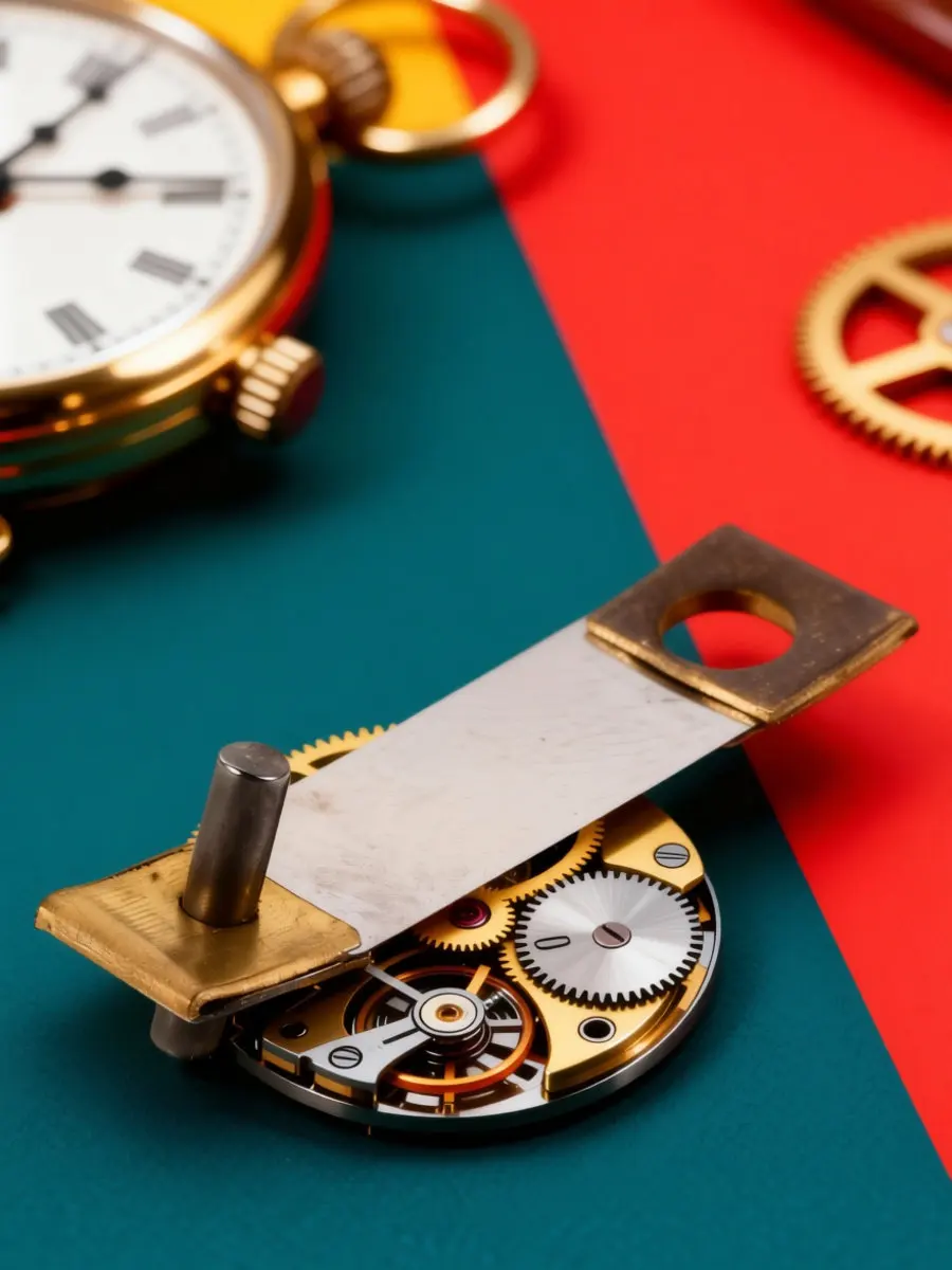 Premium Pendulum Suspension Spring Clock Replacement Part for Mechanical Wall Floor Grandfather Clocks Accurate Timekeeping