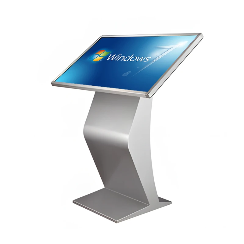 

Ultra-Thin 32\" 43\" 50\" Screen Interactive LCD Touch Screen Floor Stand Self-Service Advertising Terminal Airport Education