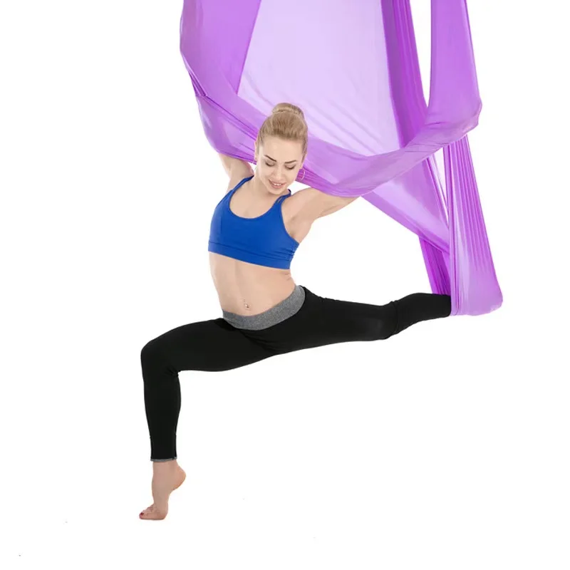 Manufacturer Silk Yoga Swing LOW MOQ  Fast Delivery Custom Aerial Yoga Hammock Swing