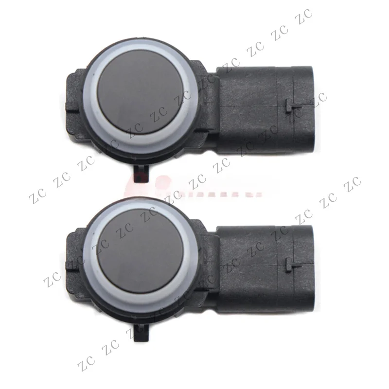 S+ 2PCS Front PDC Parking Assist Sensor New For Tesla Model S 1048474-01-A Black