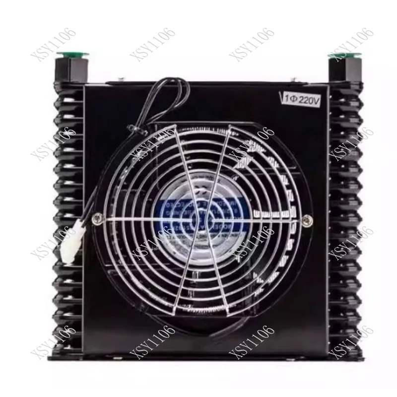 AJ1025T-CA  Hydraulic Oil Cooler Aluminum Alloy Air Cooled Radiator Heat Exchanger Max 3MPa Pressure