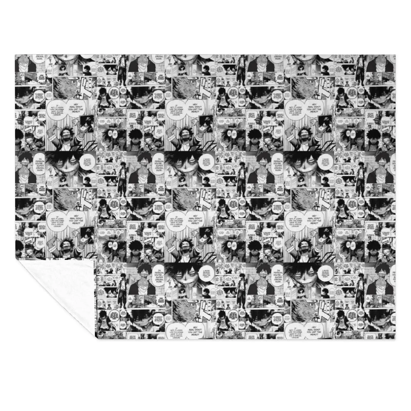 

Dabi Manga Panel Throw Blanket sofa bed Soft Beds Luxury Thicken For Decorative Sofa Blankets