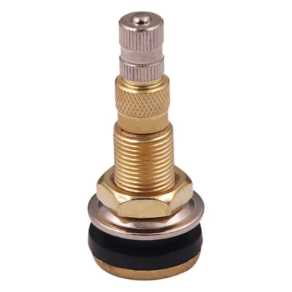 1Pcs Valve Stem Core Tubeless Air Leakage Heavily Duty Truck Agricultural Vehicle Construction Vehicles Copper Tire Valve Stem