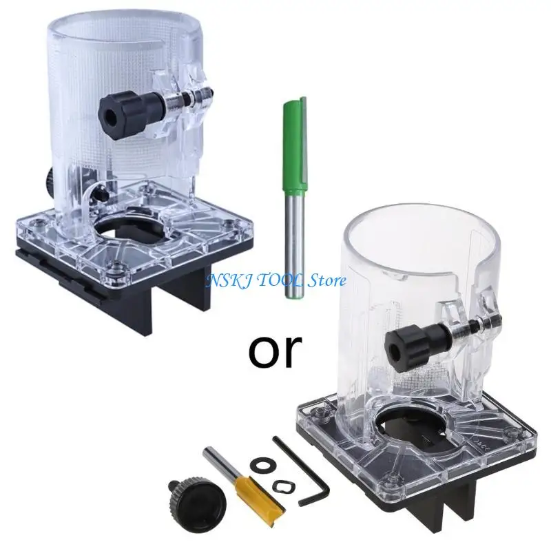 

L8RC Trimming Machine 2 in 1 Slotting Bracket Fasteners 11mm Milling Cutter Wardrobe