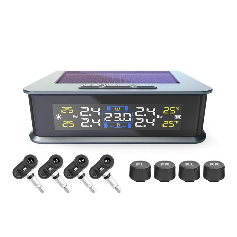 Solar Tire Pressure Detector, High-Precision