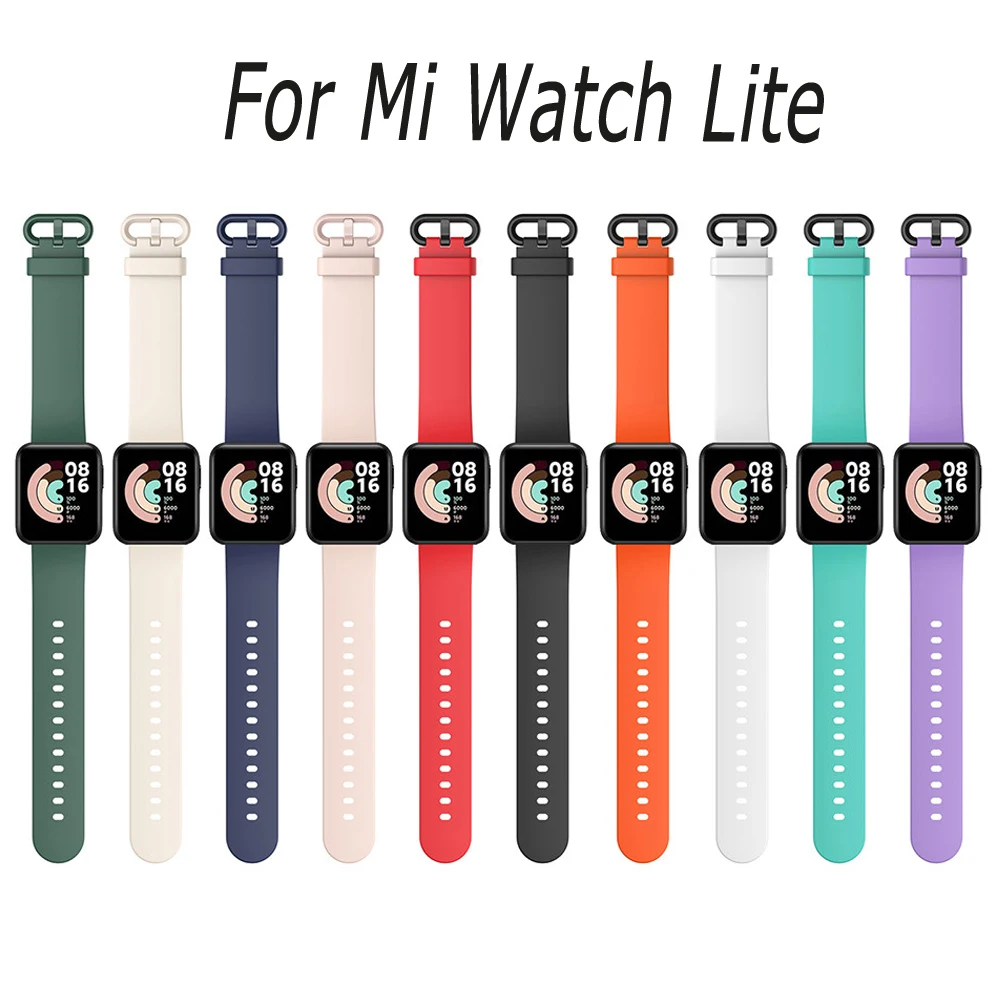 Correa de repuesto para Mi Watch Lite, Correa de silicona para XiaoMi Mi Watch Lite