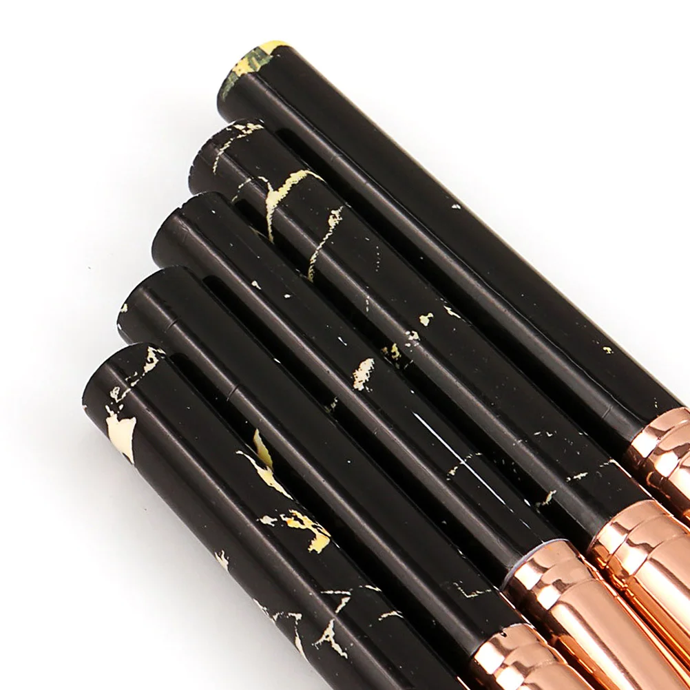 

10Pcs Black Marbling Makeup Brushes Kit Professional Cosmetics Set Powder Blush -10-193 Makeup Set Cosmetics Brush