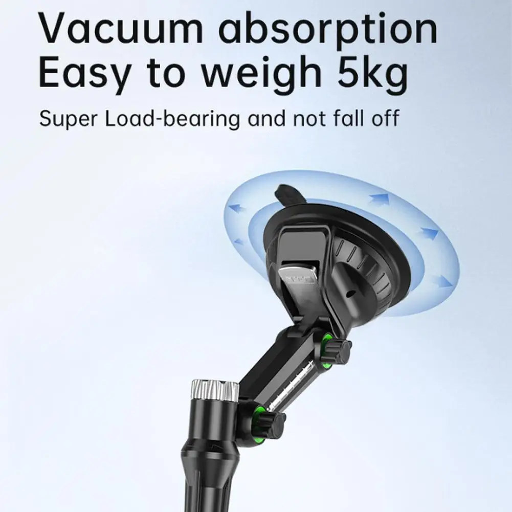 شفط كأس تمديد أنبوب حامل هاتف لوحي الذراع الطويلة لباد برو الهواء 4-13 ''الكمبيوتر اللوحي SUV شاحنة مركبة رفع نافذة الزجاج الأمامي