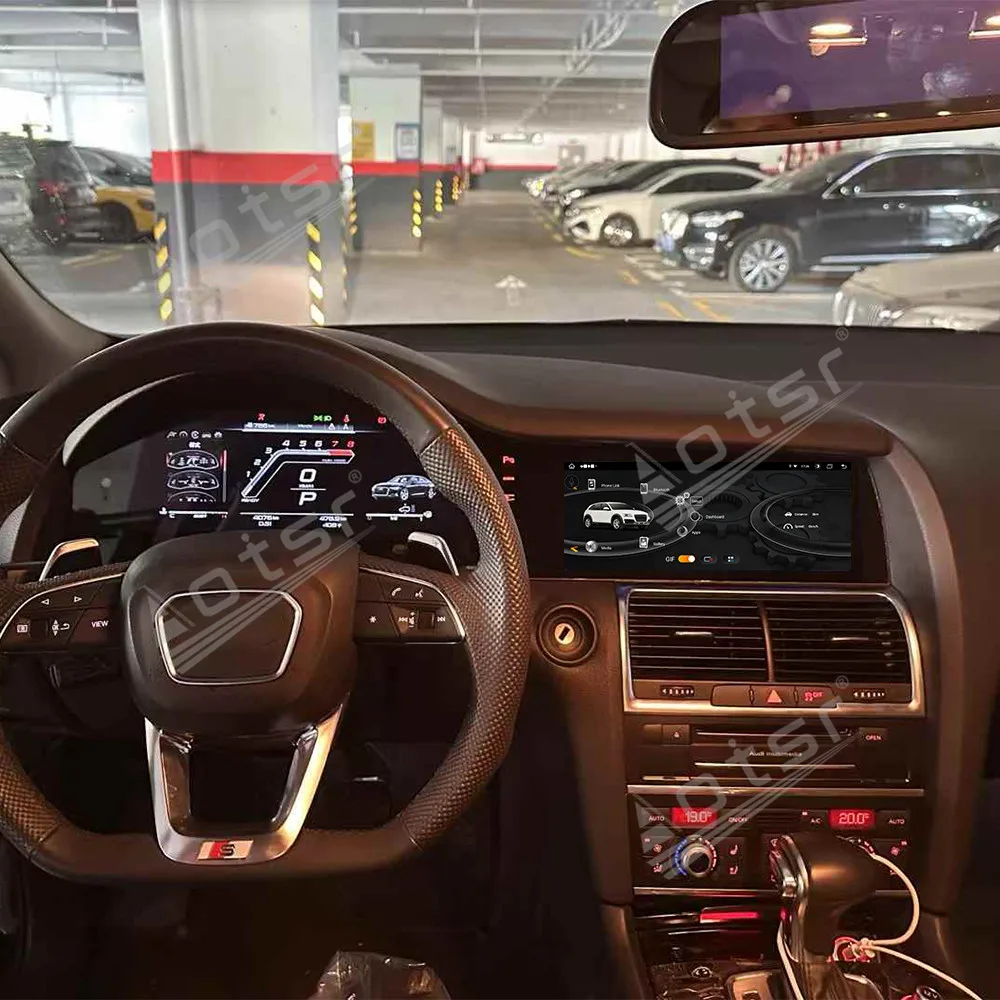 

10.25" 12.3" Android 13 Car Radio For Audi Q7 2006-2008 2010-2015 Car Multimedia Stereo Player GPS Navigation Carplay Unit 4G