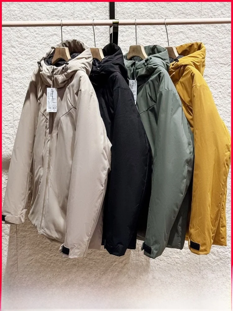 

Recommended Lightweight Waterproof Warm Cotton Jaet for Men Outdoor Winter New Arrival Faion Urban Sle Zipper Closure H...