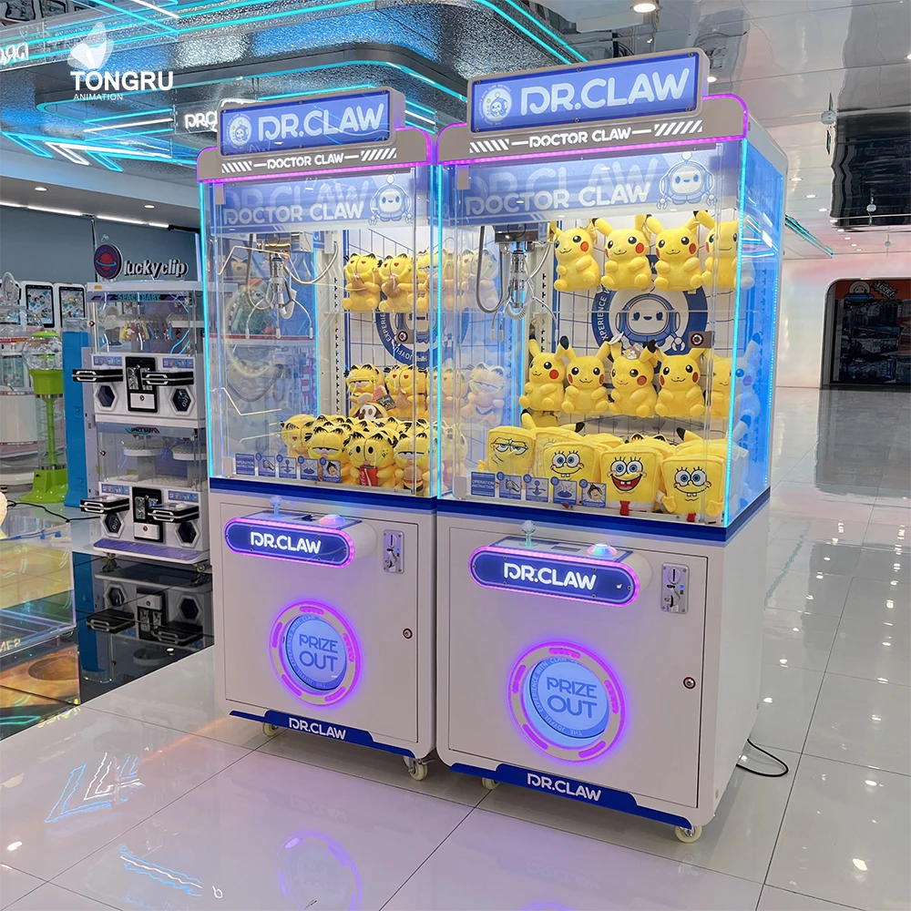 Amusement Parks Prize-winning Games Toy Claw Crane Machine For Dolls Automatic Prize Machine Automatic Arcade 1 Year Warranty UL
