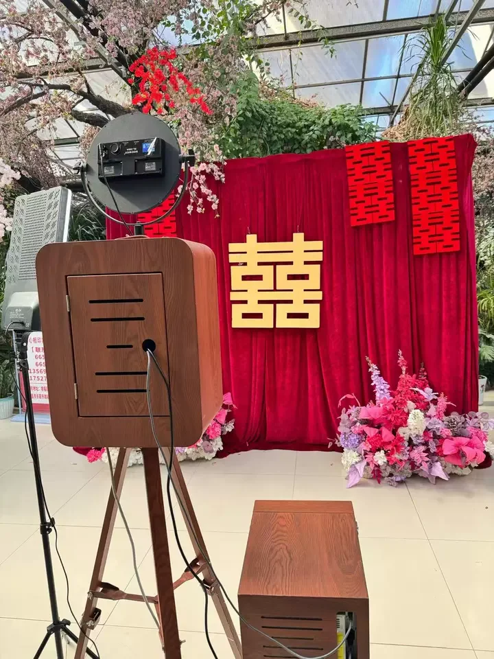 Interactive camera camera wedding shoot stand self-service photo integrated machine