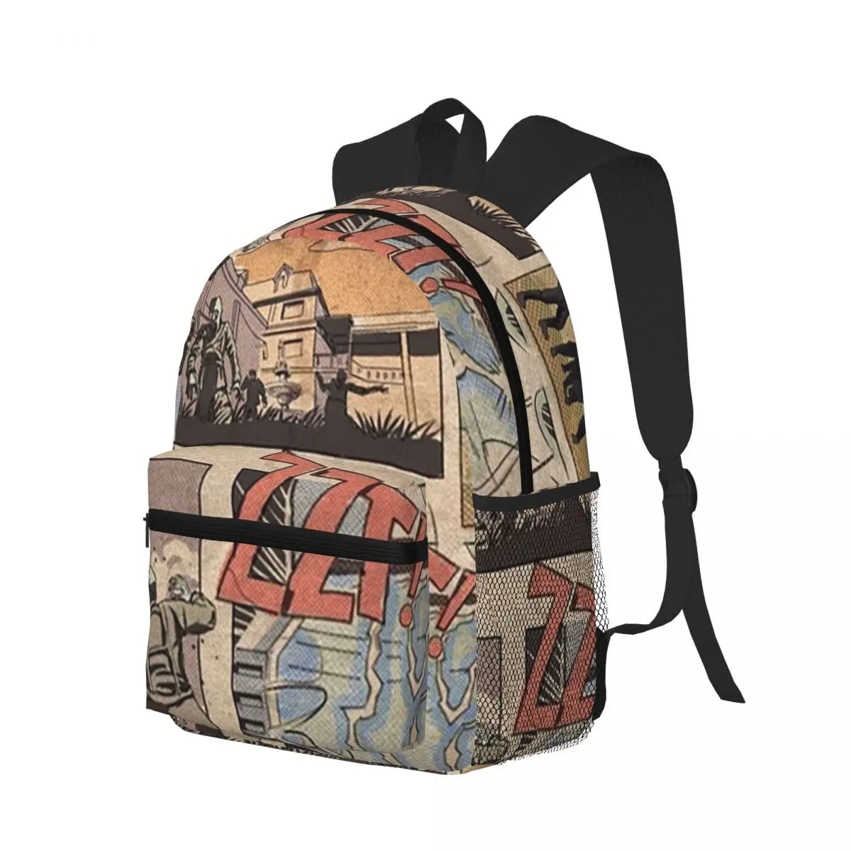 COD Zombies Kino Der Toten Loading Screen Student Backpack School Bag Hiking Travel Daypack for Men Women Bookbag Shoulder Bags