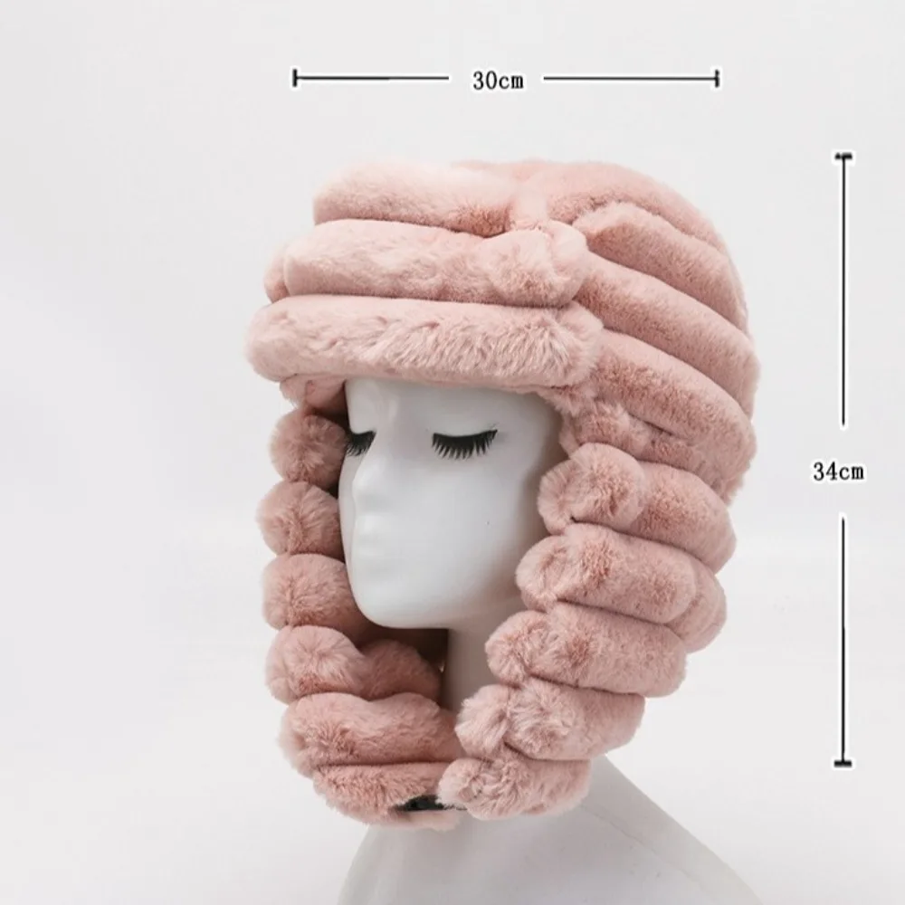 Универсальная женская шапка для защиты ушей, плотная теплая велосипедная шапка, утепленная ветрозащитная шапка Lei Feng, унисекс