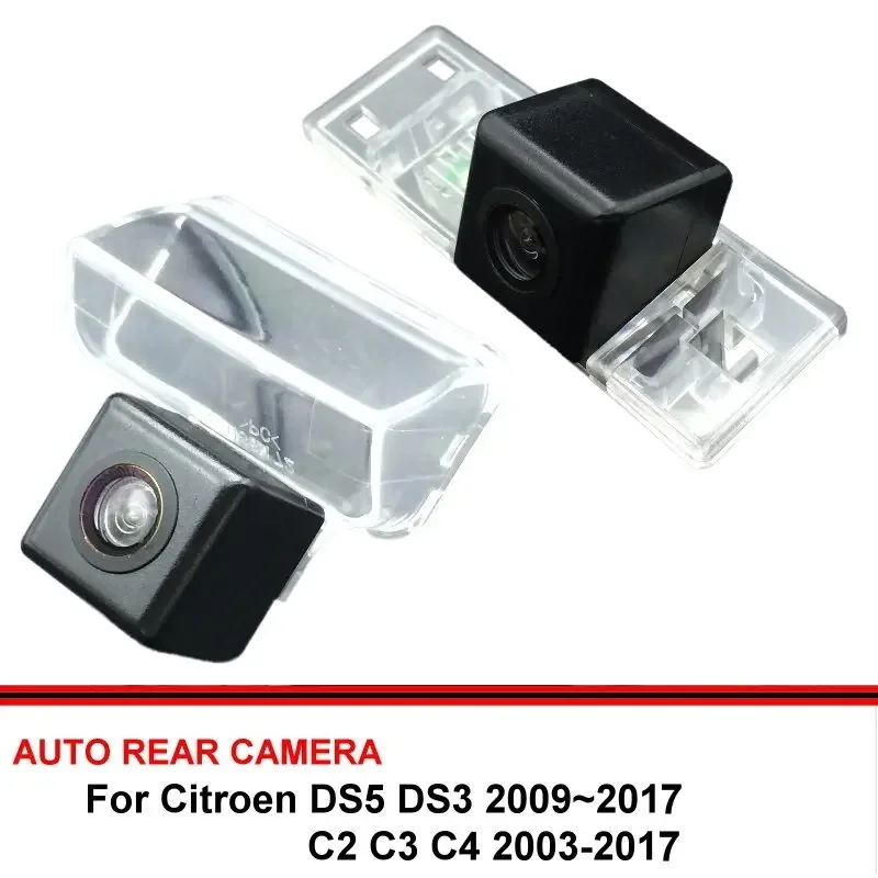 

For Citroen DS5 DS 5 DS3 DS 3 C2 C3 C4 2003~2017 Rear View Camera Reversing Camera Night Vision Car Back up Camera HD CCD